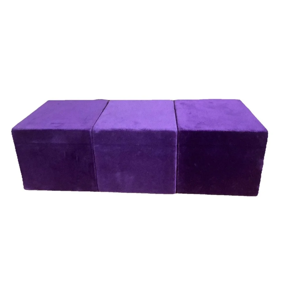 Gucci Box Purple Velvet Bracelet Watch Accessories 5x5x4.5